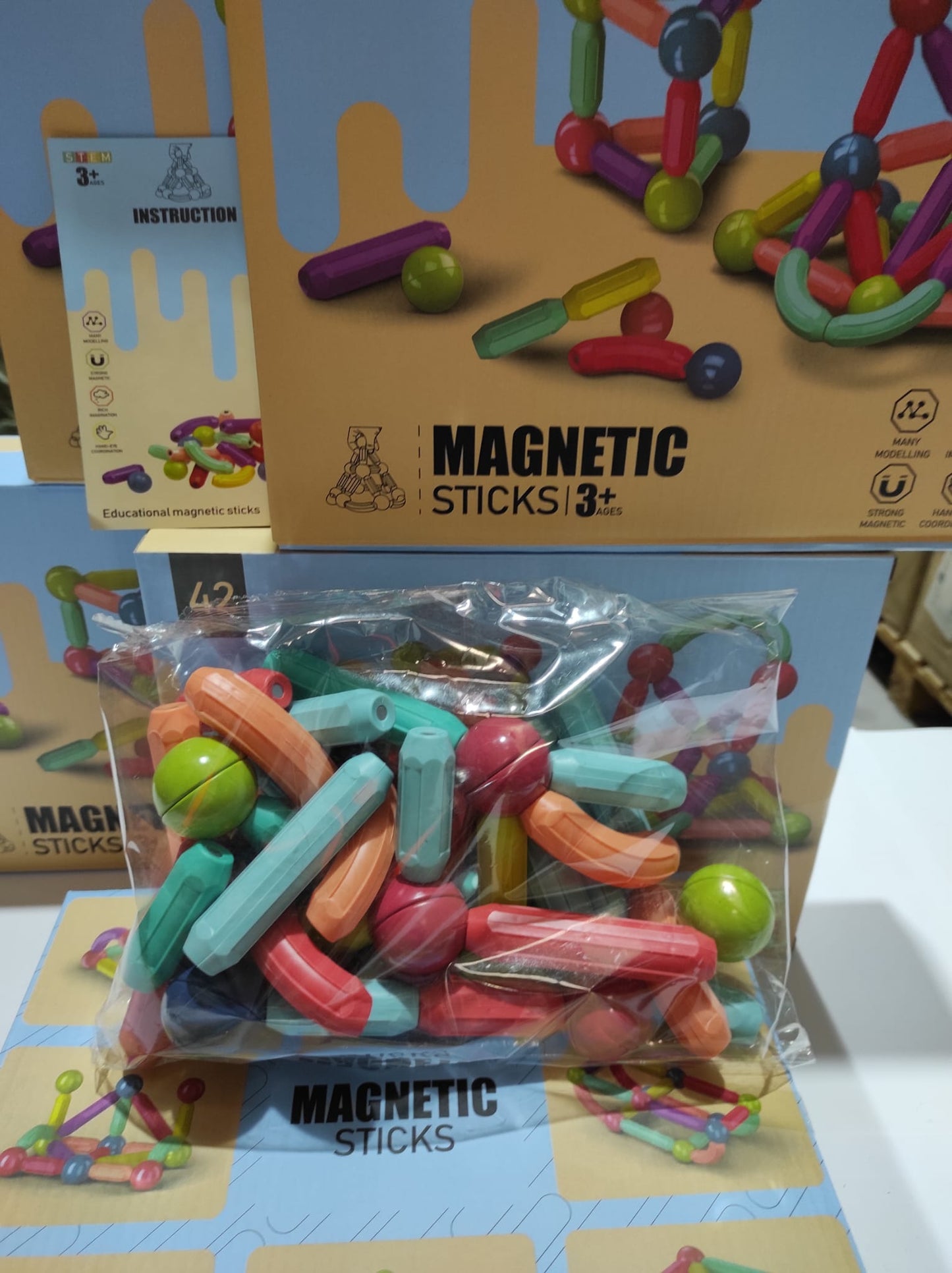 Juego de bloques de construcción magnetica 42pcs - additional image 5